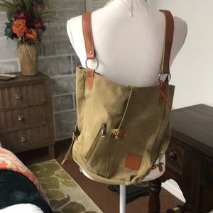Magnificent lightweight canvas backpack